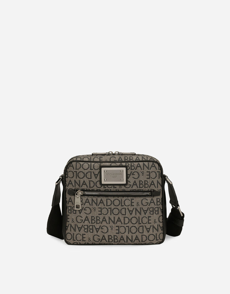 Dolce & Gabbana Coated jacquard crossbody bag Multicolor BM1622AJ705