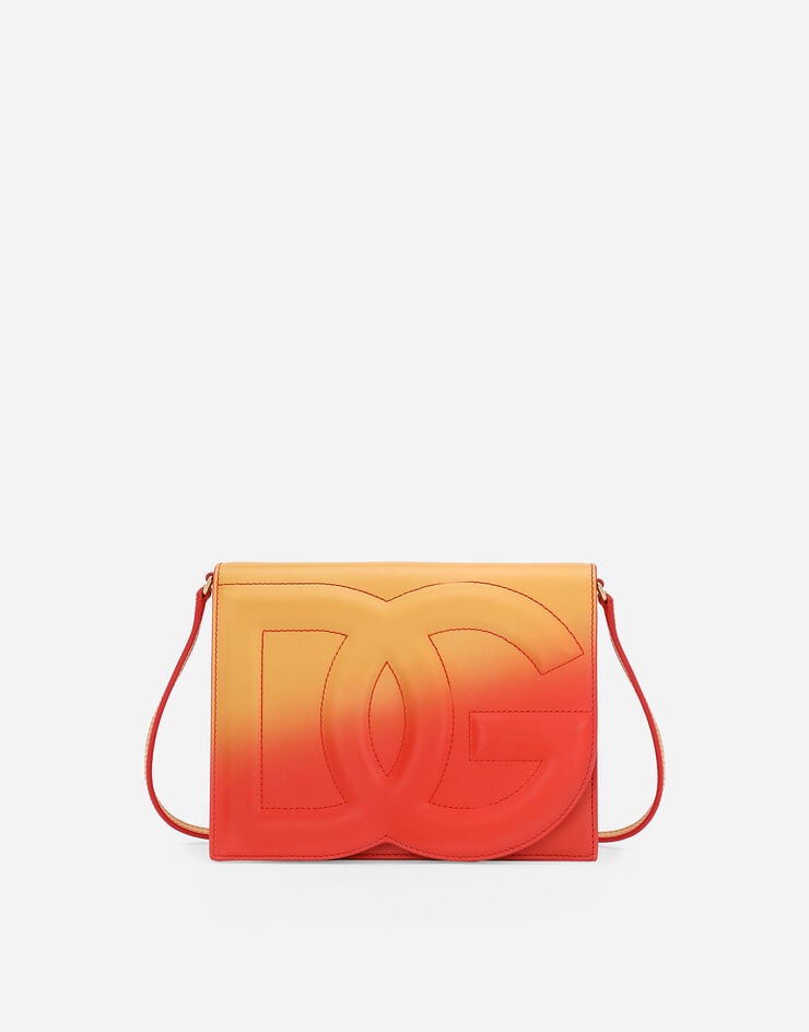 Dolce & Gabbana Сумка кросс-боди DG Logo оранжевый BB7287AS204