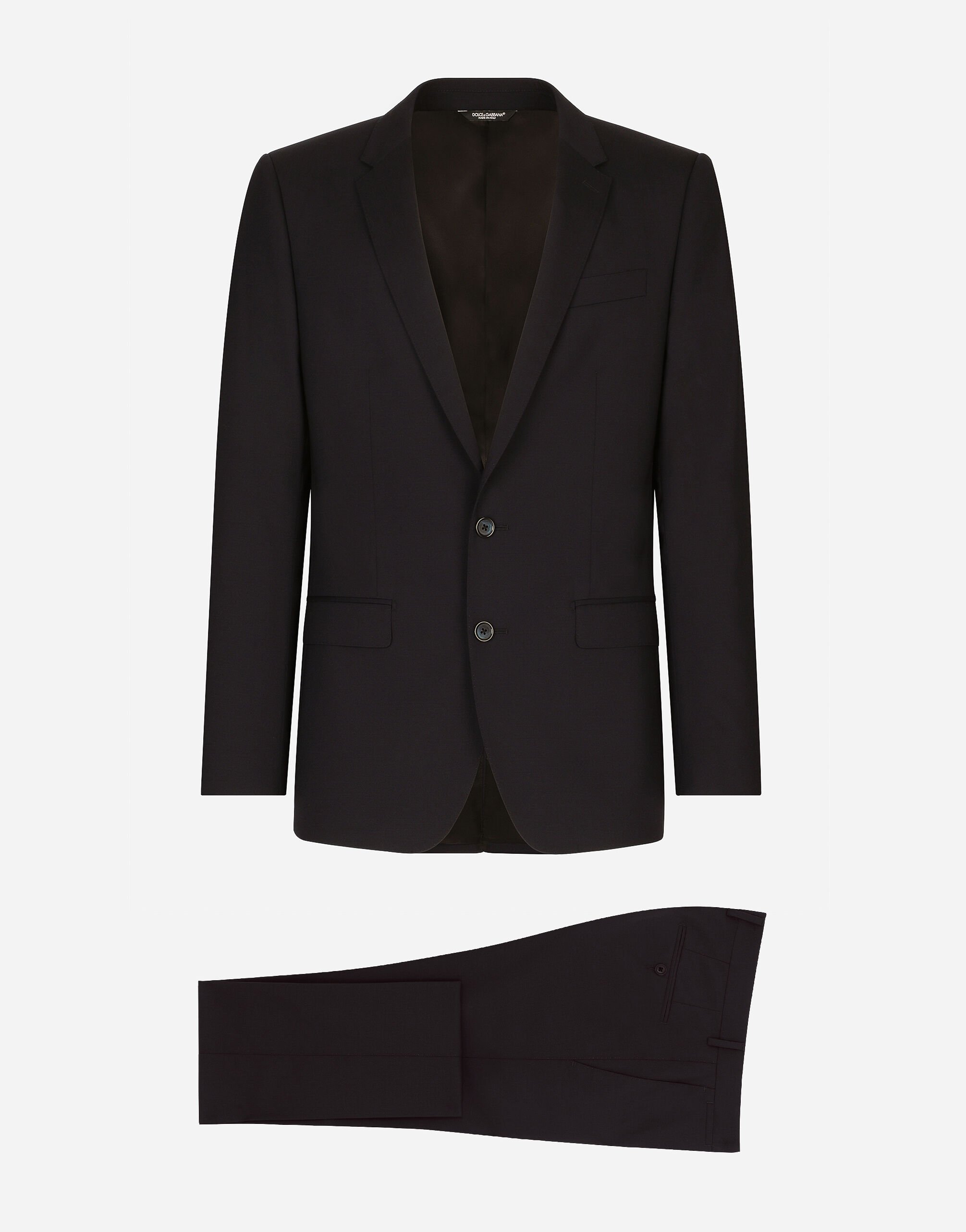 Dolce & Gabbana Stretch wool Martini-fit suit Grey G2NW1TFU4LB