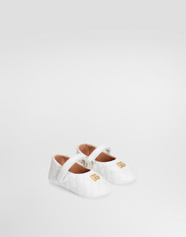 Dolce & Gabbana Nappa leather ballet flats White DK0174A3M31