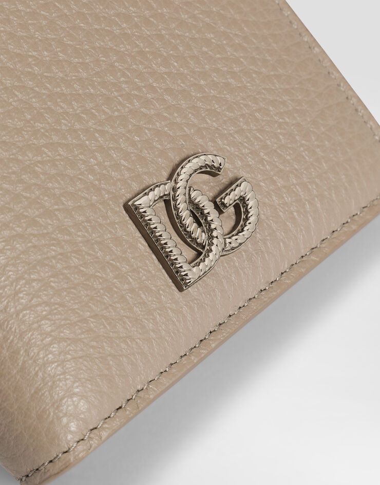 Dolce & Gabbana محفظة من جلد عجل Beige BP3461A0370