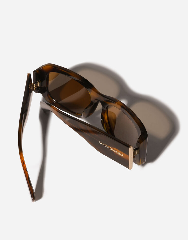 Dolce & Gabbana Lusso Sartoriale Sunglasses Striped brown VG4503VP373