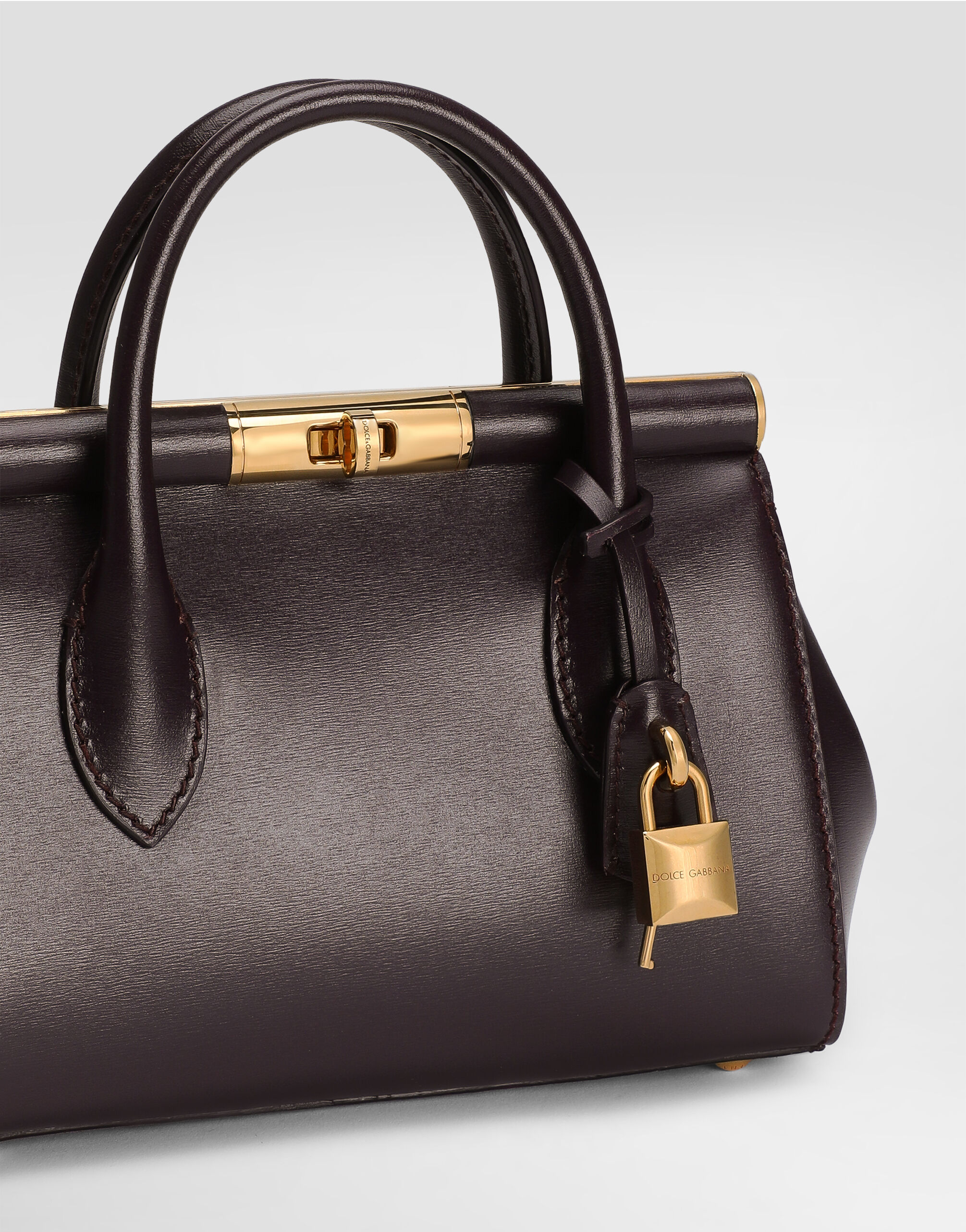 Mini Marlene Day Bag in Bordeaux for Women | Dolce&Gabbana®