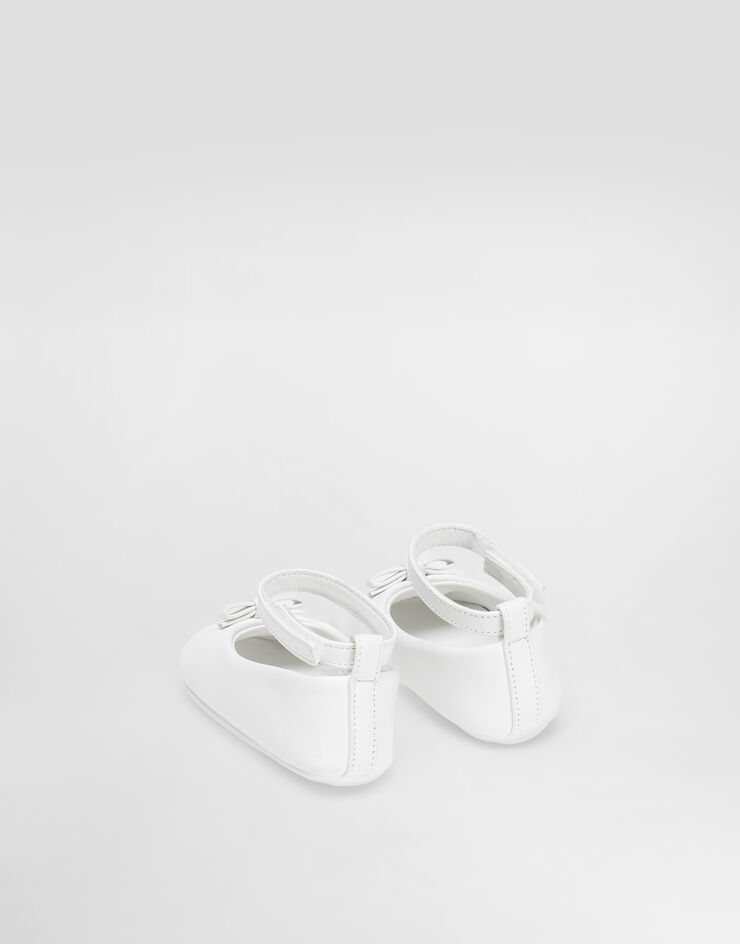 Dolce & Gabbana Nappa leather ballet flats White DK0065AB793