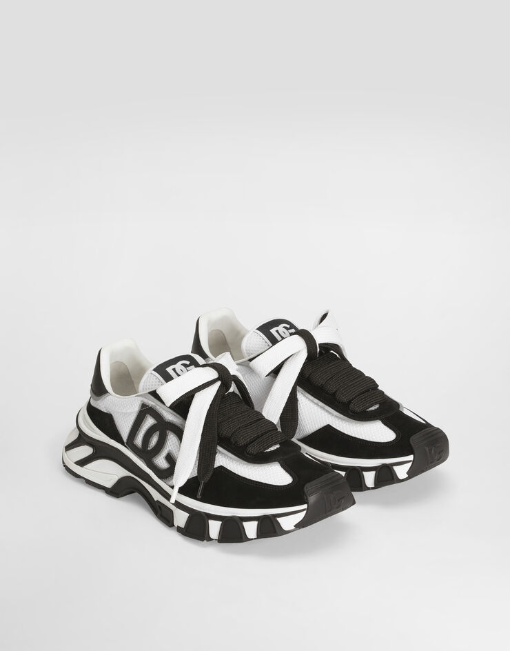 Dolce & Gabbana DG country road nylon and leather sneakers Multicolor CS2403A0208