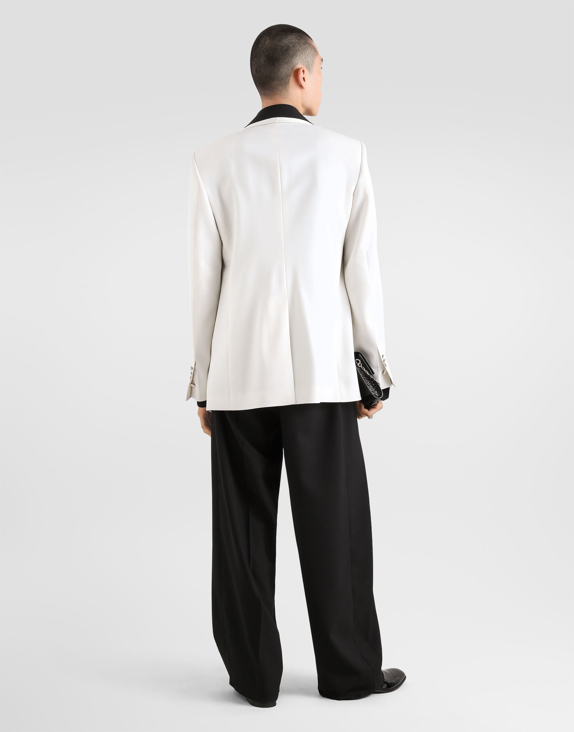 Crêpe de chine gold shirt - thumbnail 10