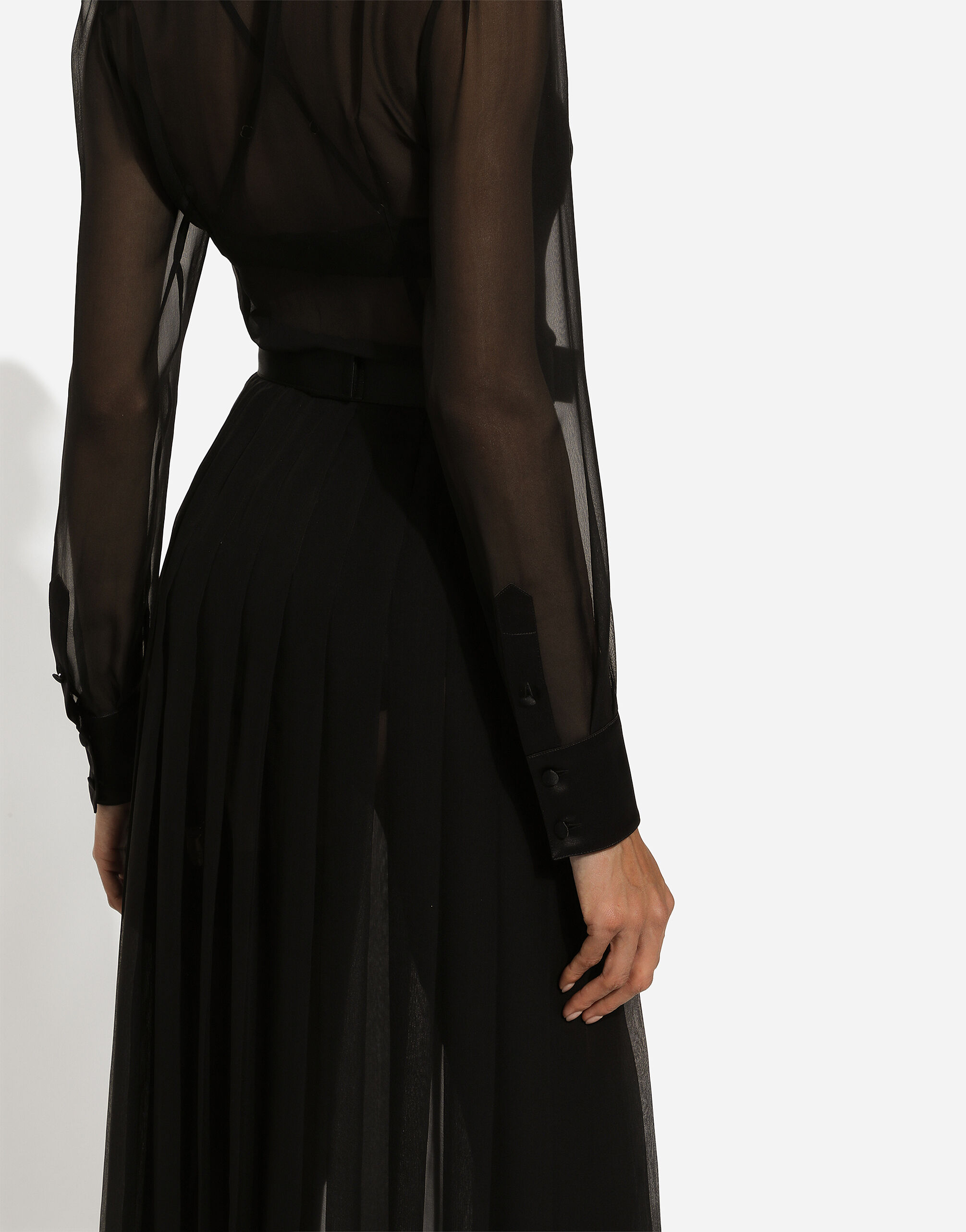 Robe chemise mousseline deals