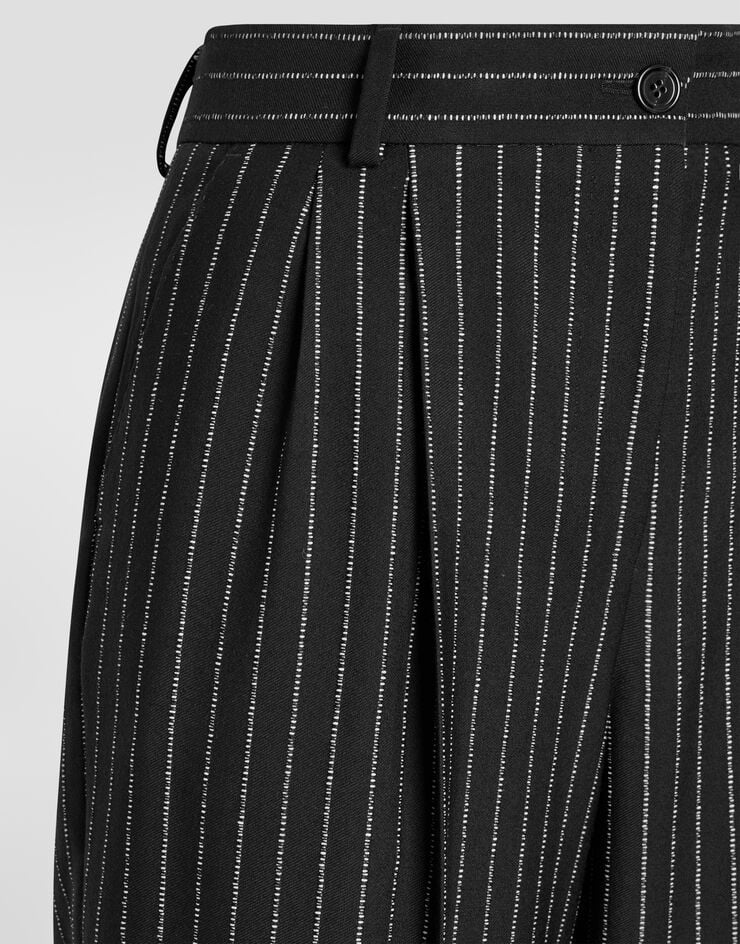 Dolce & Gabbana Pinstripe wool trousers Dolce & Gabbana Pinstripe wool trousers Multicolor FTC17TFBZAF