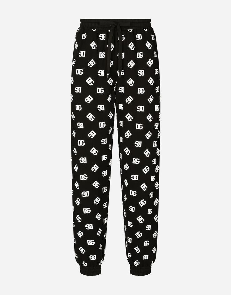 Dolce & Gabbana DG monogram jogging pants Black GP05FTG7L5C