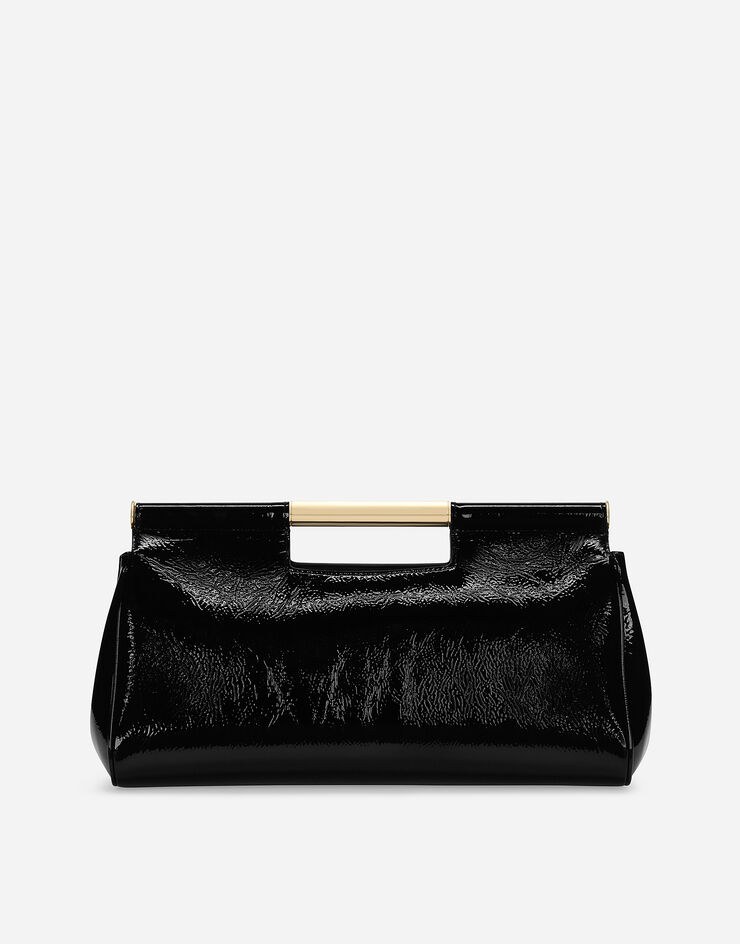 Dolce & Gabbana Borsa a mano Sicily clutch grande Nero BB7611AU803