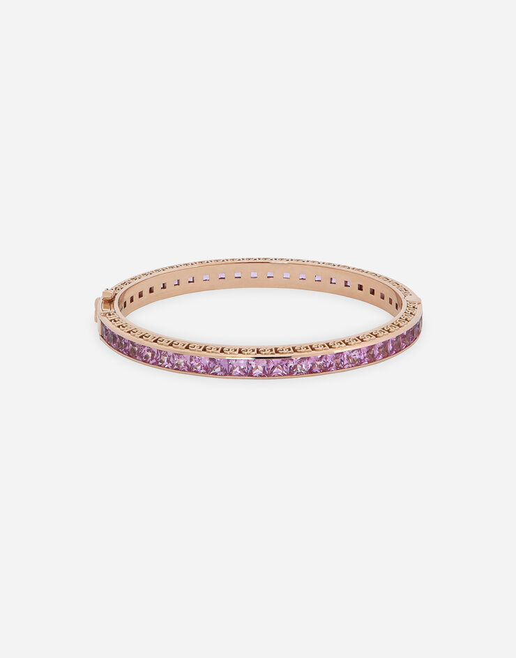 15 Anna bracelet in red gold 18kt with pink sapphires レッド WBQA2GWSAPI
