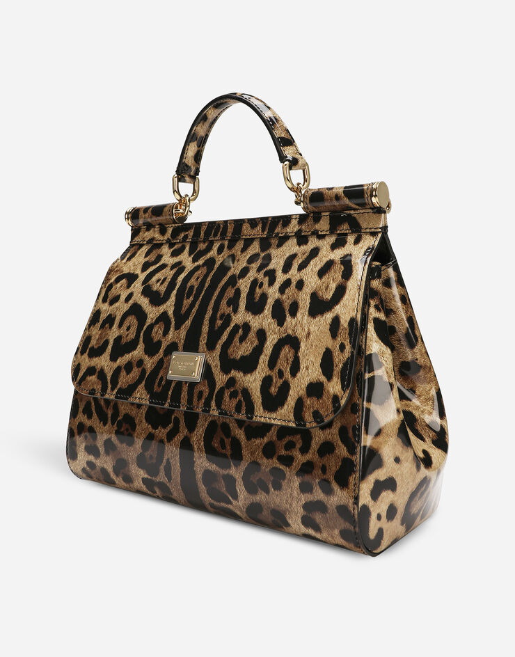 Dolce & Gabbana KIM DOLCE&GABBANA Large Sicily handbag Animal Print BB6002AM568