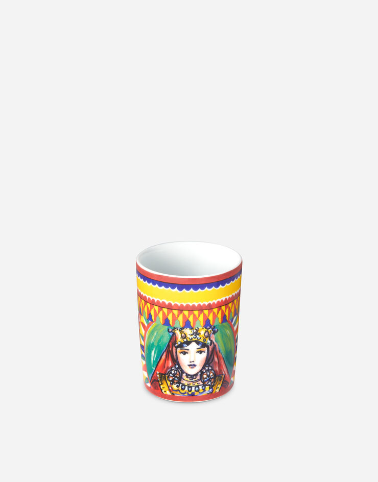 Dolce & Gabbana Vaso de agua de porcelana Multicolor TCB031TCA22