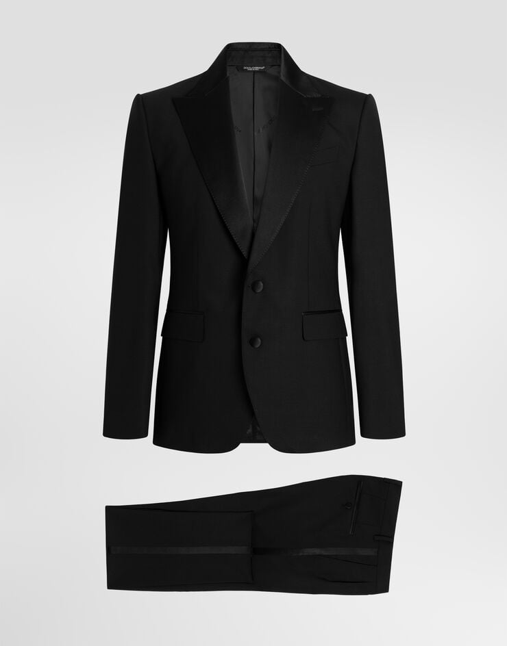 Dolce & Gabbana Single-breasted wool tuxedo sicilia light suit Dolce & Gabbana Single-breasted wool tuxedo sicilia light suit GK05ZTFUBG5