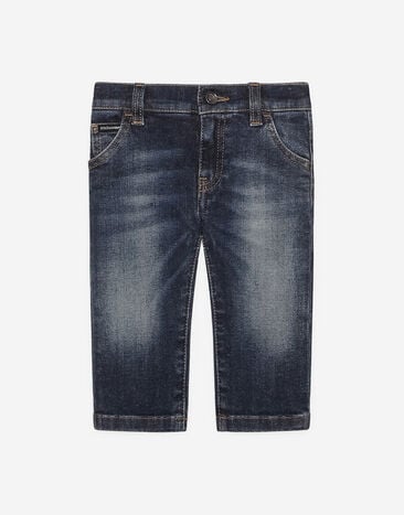 DolceGabbanaSpa Regular-fit dark blue wash stretch jeans Blue L1JQR9G7J3D