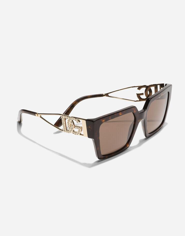 Dolce & Gabbana Солнцезащитные очки DG Diva коричневый VG4446VP273