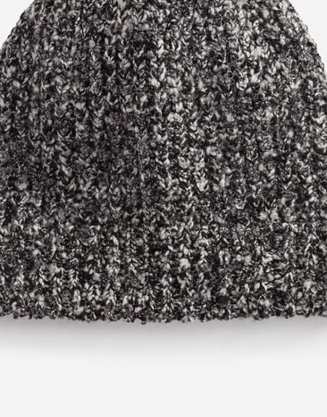 Dolce & Gabbana Wool hat White/Black GXC77TJAM9I