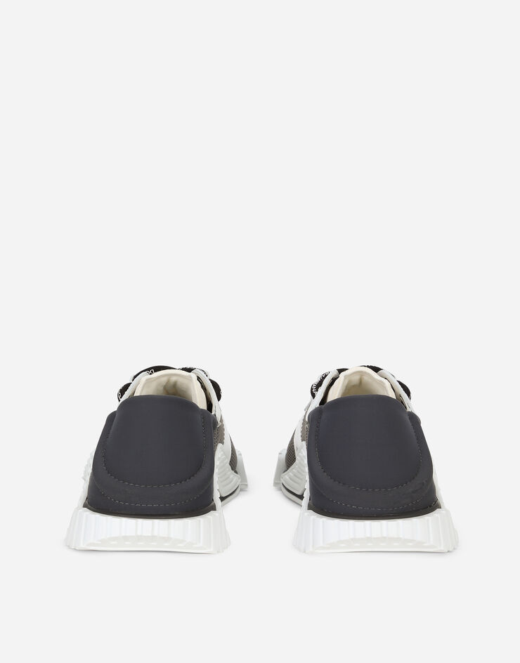 Dolce & Gabbana حذاء رياضي سهل الإرتداء NS1 من مواد مختلطة رمادي CS1769AJ968