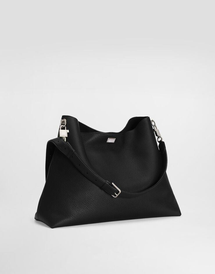 Dolce & Gabbana Vittoria shoulder and crossbody bag in calfskin Dolce & Gabbana Vittoria shoulder and crossbody bag in calfskin Black BM2693A0370