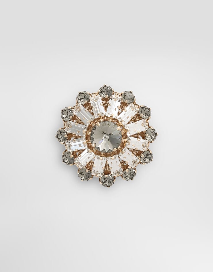 Dolce & Gabbana Brooch with rhinestones Dolce & Gabbana Brooch with rhinestones Multicolor WPR5S7W1111