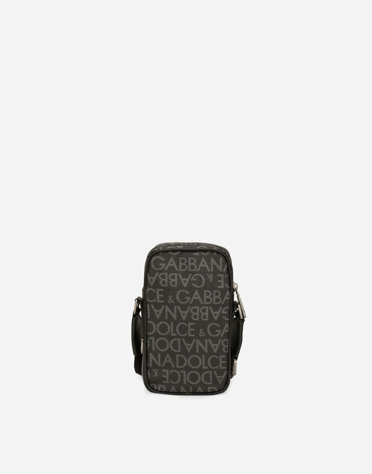 Dolce&Gabbana Kleine Umhängetasche aus beschichtetem Jacquard Mehrfarbig BM2041AJ705
