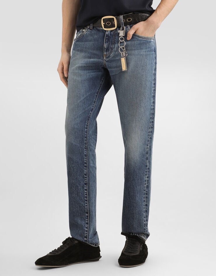 Dolce & Gabbana Denim trousers Multicolor GY07CDG8PK5