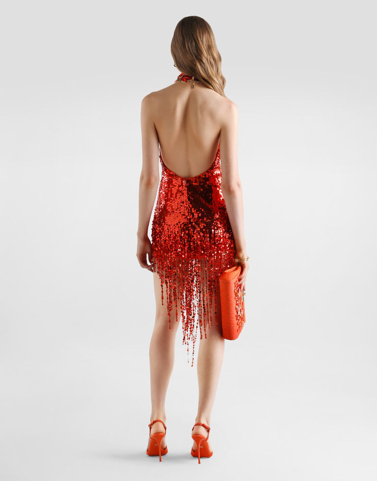 Dolce & Gabbana Sequin dress Multicolor F615NZGDDS4