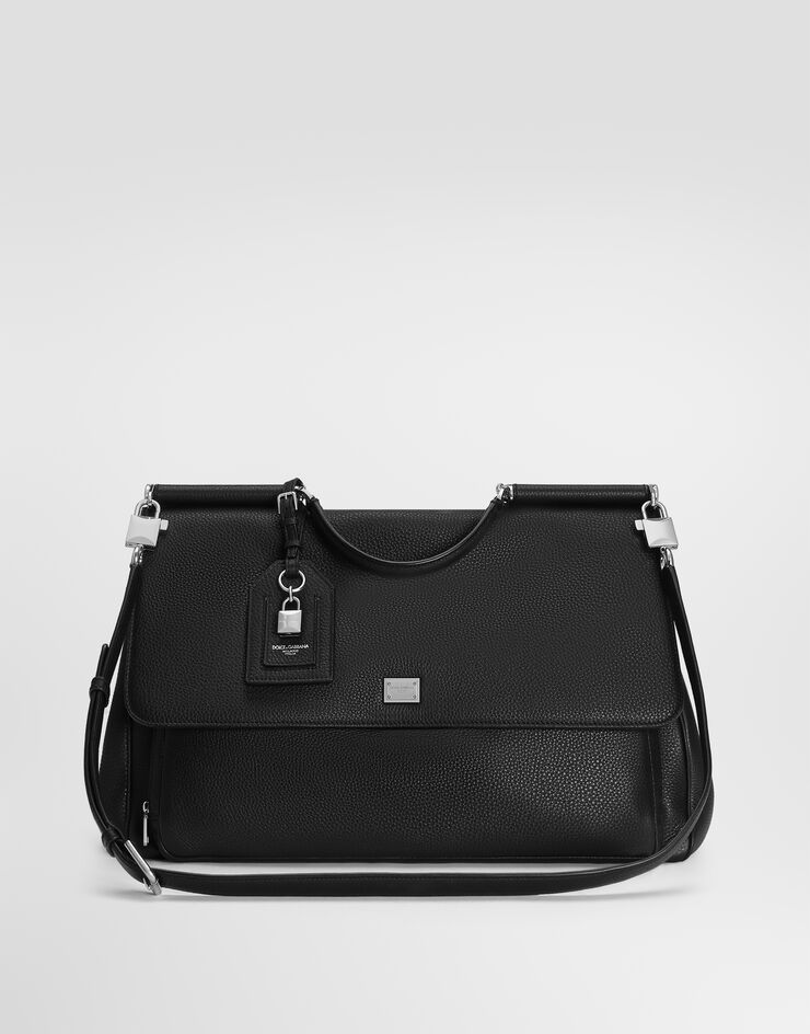 Dolce & Gabbana My Sicily calfskin handbag Dolce & Gabbana My Sicily calfskin handbag Black BM2757B0370