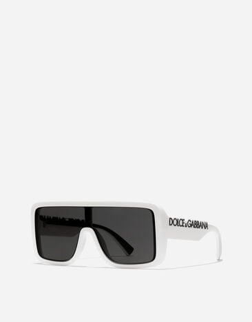 Dolce & Gabbana DG Logo Sunglasses White VG6204VN287
