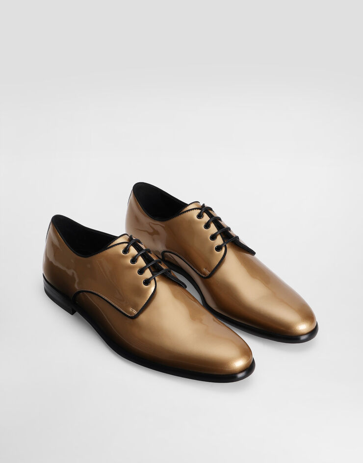 Dolce & Gabbana Derby in pelle di vitello Bronzo A10703A3H47