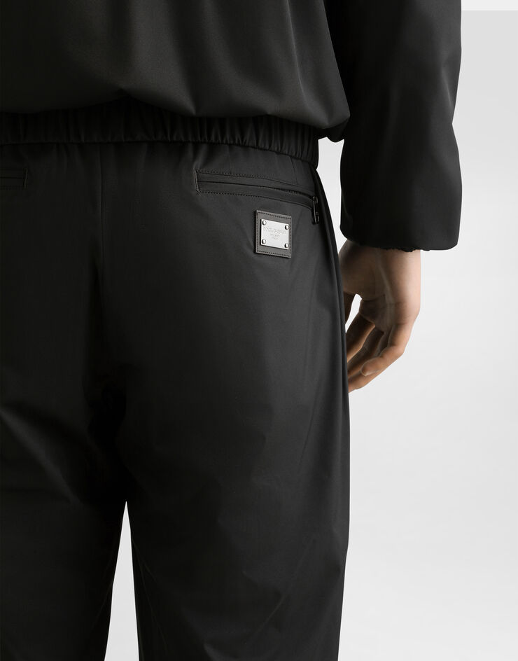 Dolce&Gabbana Light nylon jogging pants Black GYACETGG731