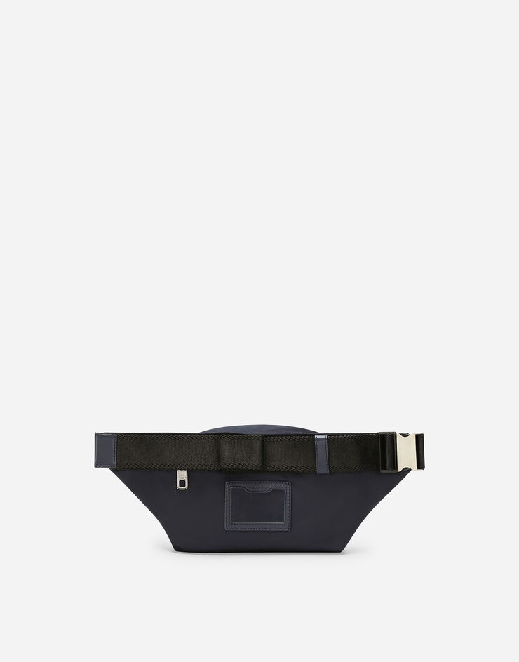 Dolce & Gabbana Small nylon belt bag Blue BM2218AG182
