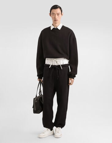 Dolce & Gabbana Sweat-shirt à manches longues Black G9BVHTG7PLA
