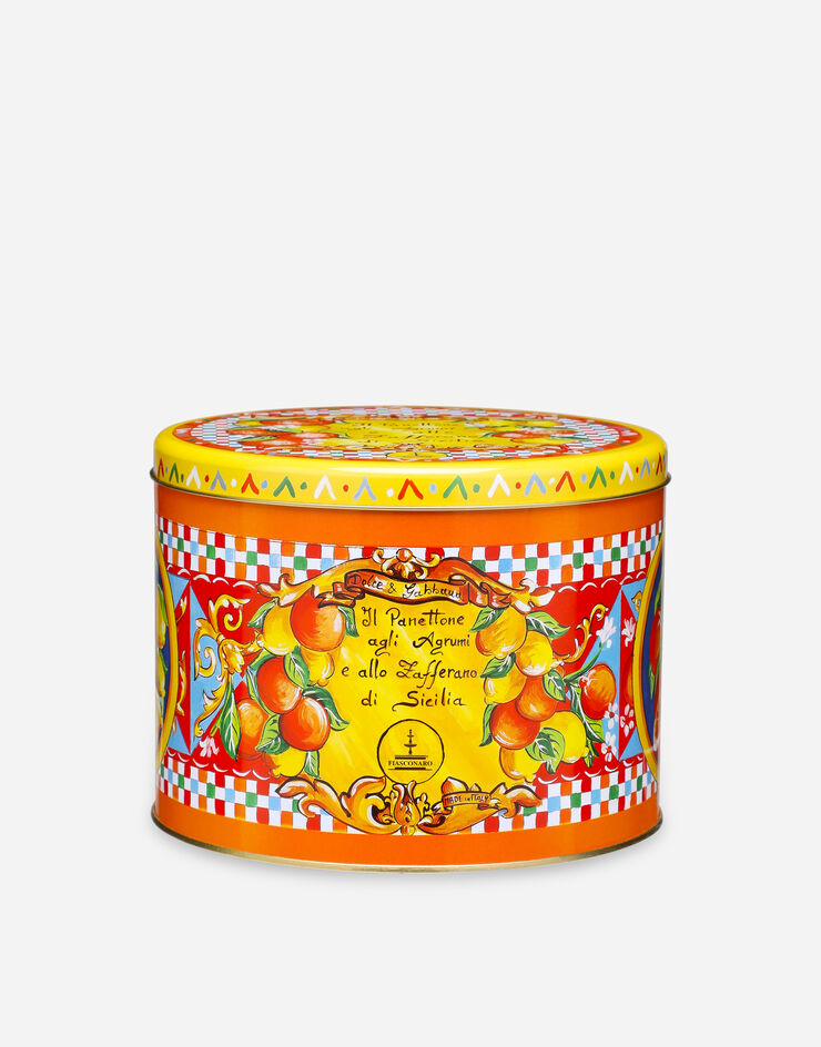 Dolce & Gabbana PANETTONE AGLI AGRUMI E ALLO ZAFFERANO DI SICILIA Giallo PN0500YEL10