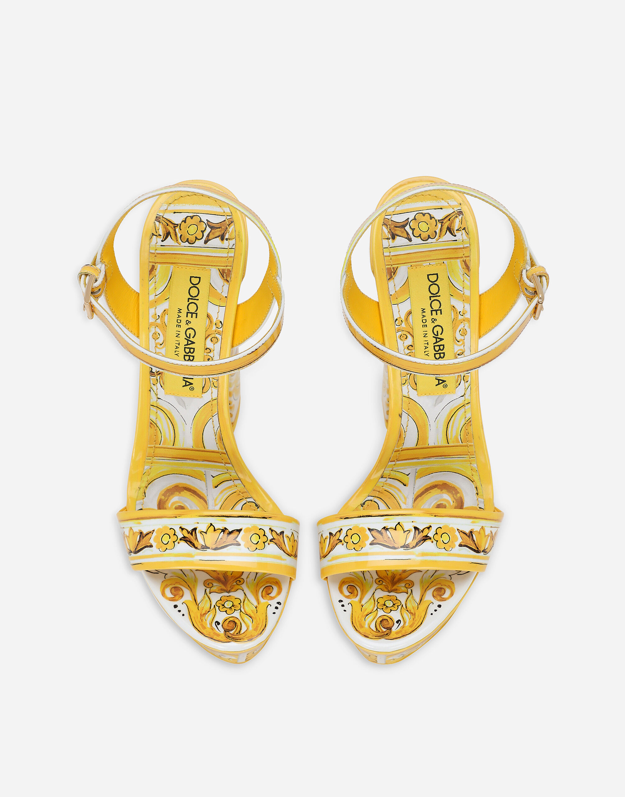 Dolce gabbana gold shoes store