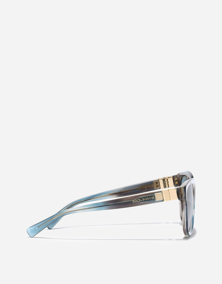 Dolce & Gabbana DG Hinge 太阳眼镜 Striped blue VG4533VP880