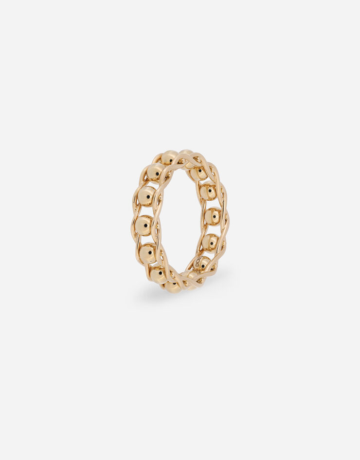 Dolce & Gabbana Tradition yellow gold rosary band ring Yellow gold WRLT2GWYE01