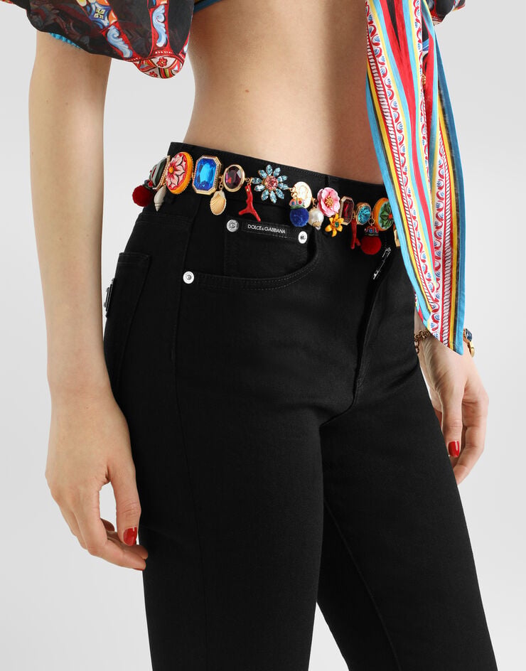 Dolce & Gabbana 5-pocket denim trousers Dolce & Gabbana 5-pocket denim trousers Multicolor FTDJUDG8PR2