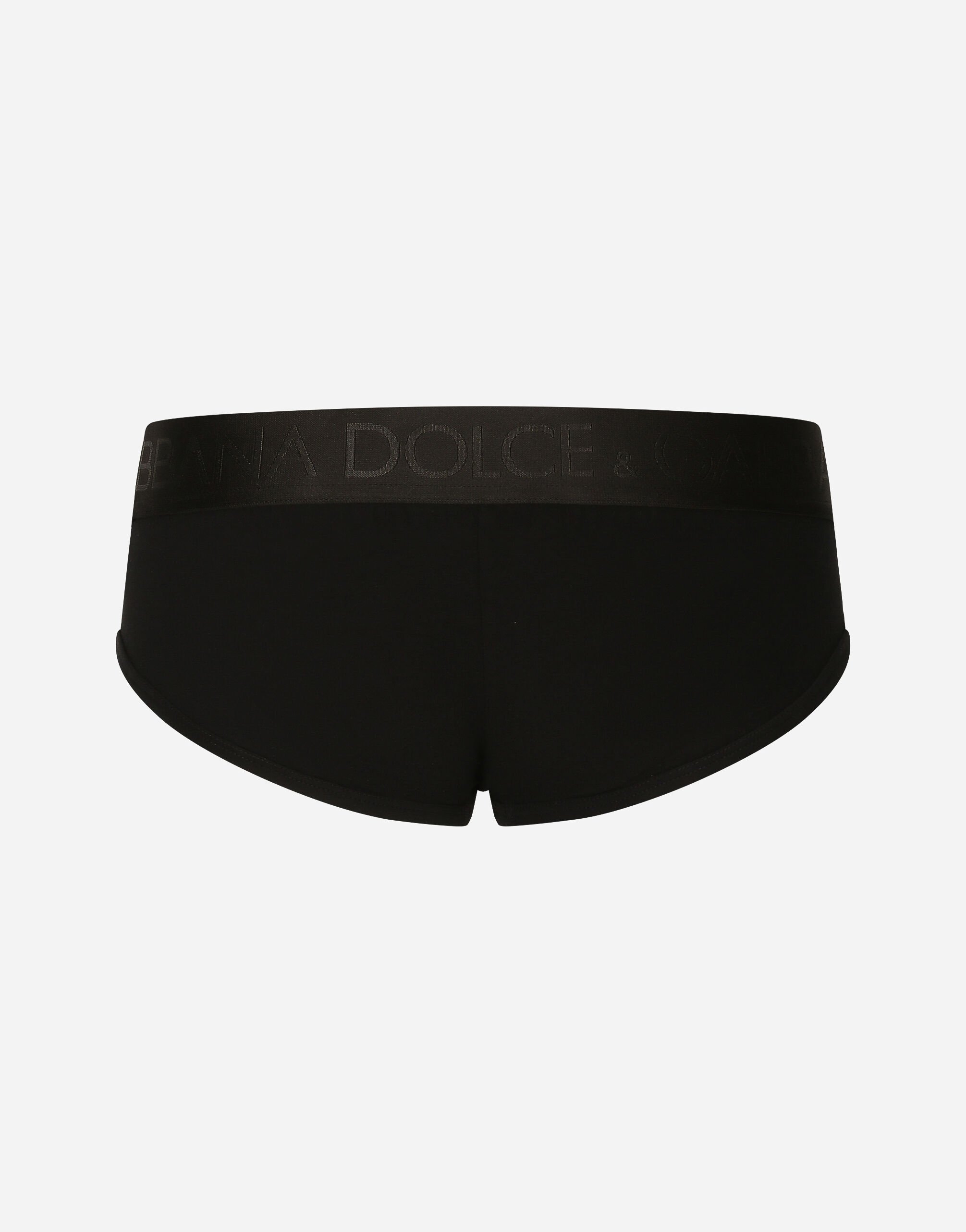 Two way stretch jersey Brando briefs in Black for Men Dolce Gabbana US