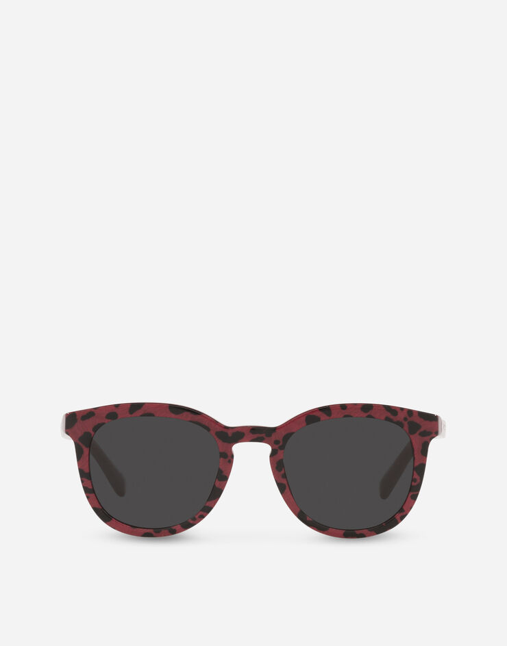 Dolce & Gabbana Hot Animalier Sunglasses Estampado leopardo rojo VG4324VP087