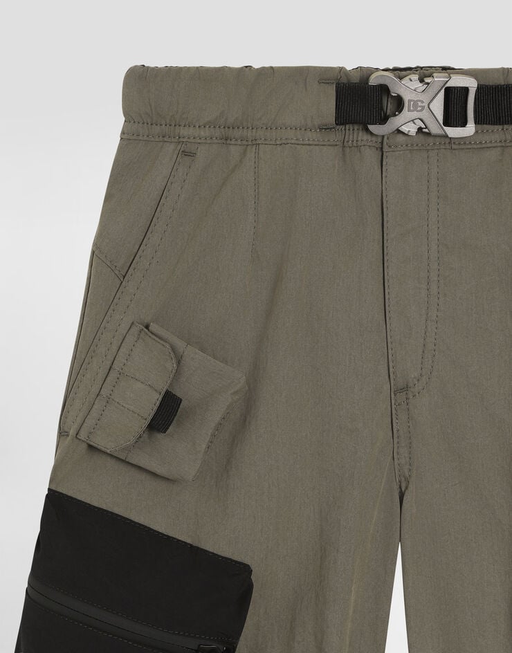 Dolce & Gabbana 慢跑裤 复古科技帆布 Multicolor L45P20HUMV8