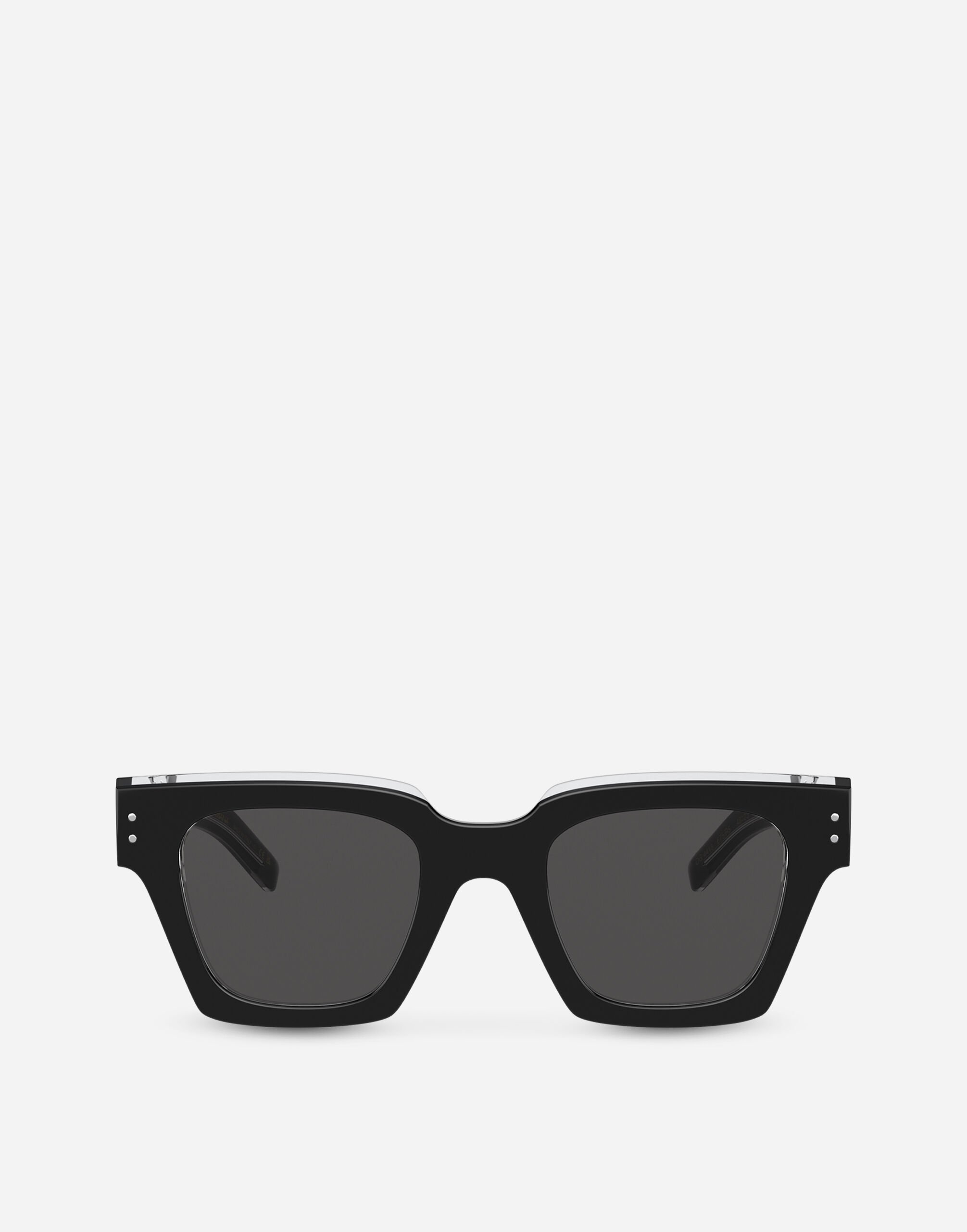Dolce & Gabbana نظارة شمسية DG Icon أسود و ذهبي VG2285VM281
