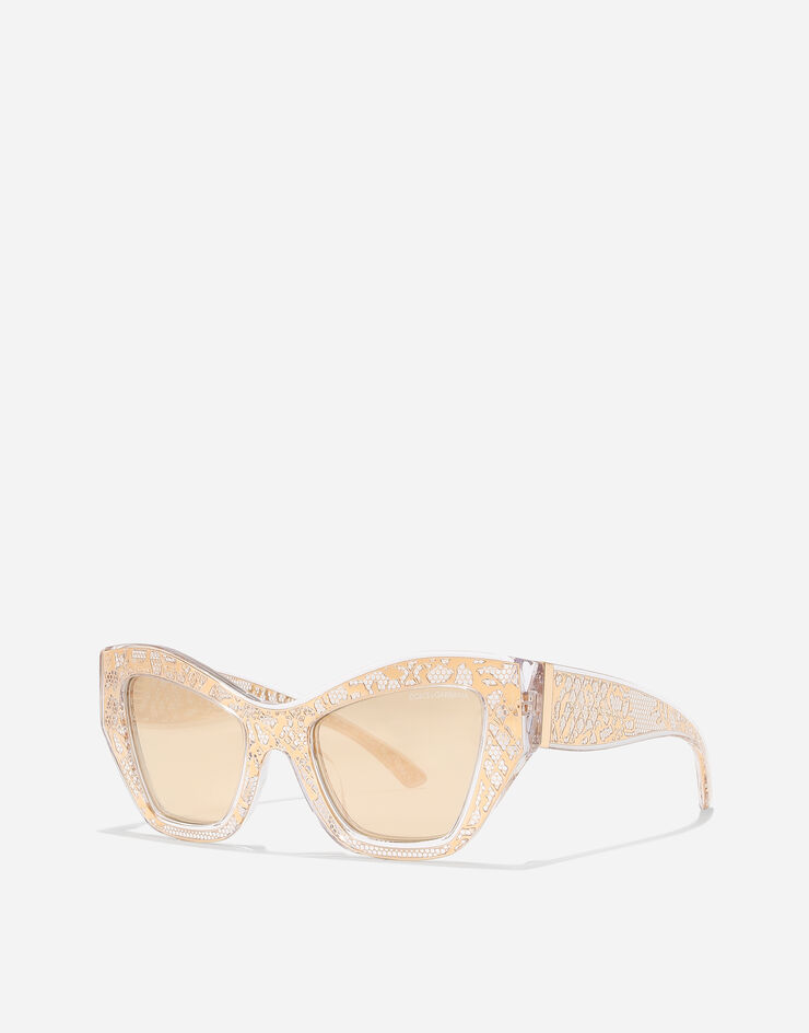 Dolce & Gabbana Gafas de sol DG Pizzo Dorado VG4494VP303