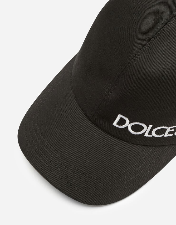 Dolce & Gabbana Cappello da baseball ricamo Dolce&Gabbana Nero GH590ZGEO19