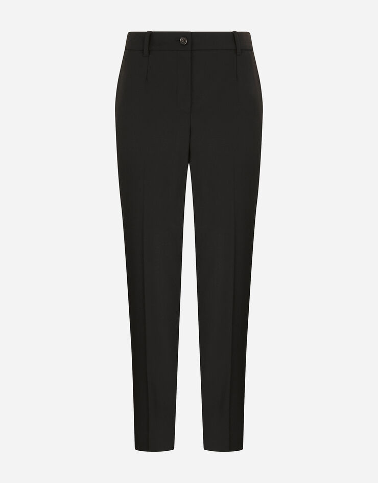 Dolce & Gabbana Woolen pants Black FT0CXTFUBAJ