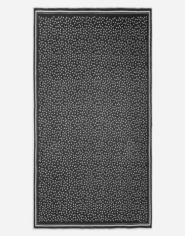 Dolce & Gabbana Polka-dot silk scarf (120x200) Print FS182AGDCF0