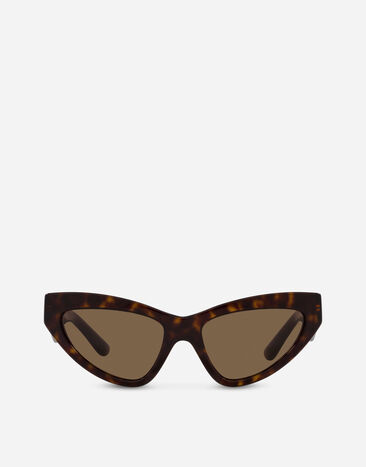 Dolce & Gabbana DG Crossed Sunglasses Black VG6187VN187