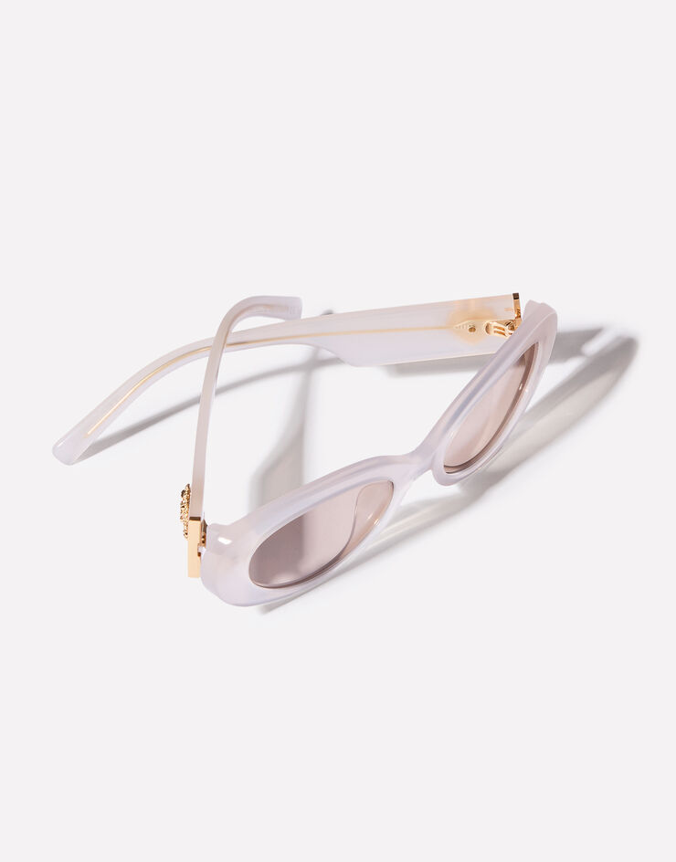 Dolce & Gabbana DG Devotion Sonnenbrille Opal pearl VG4537VP093