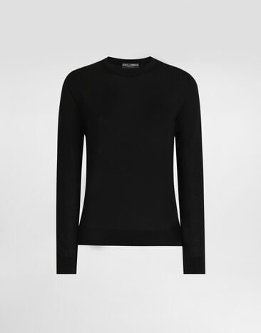 Dolce & Gabbana Cashmere pullover Black FXXAGZJBW0P
