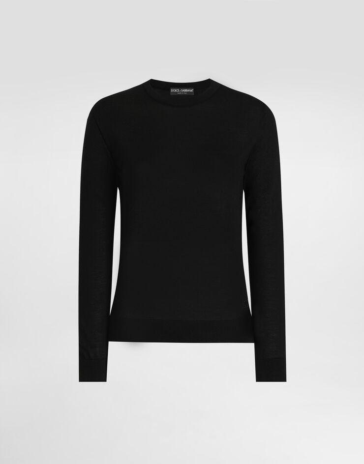 Dolce & Gabbana Cashmere pullover Black FXXAGZJBW0P